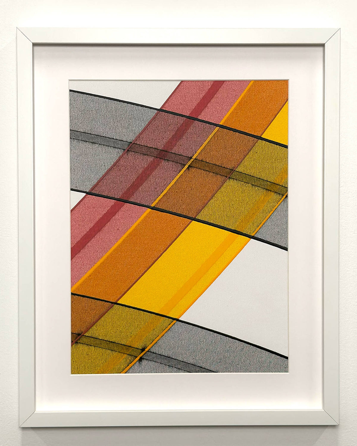 Connected Study 18 by Tavar Zawacki, original acrylic painting on canvas from the Connected series