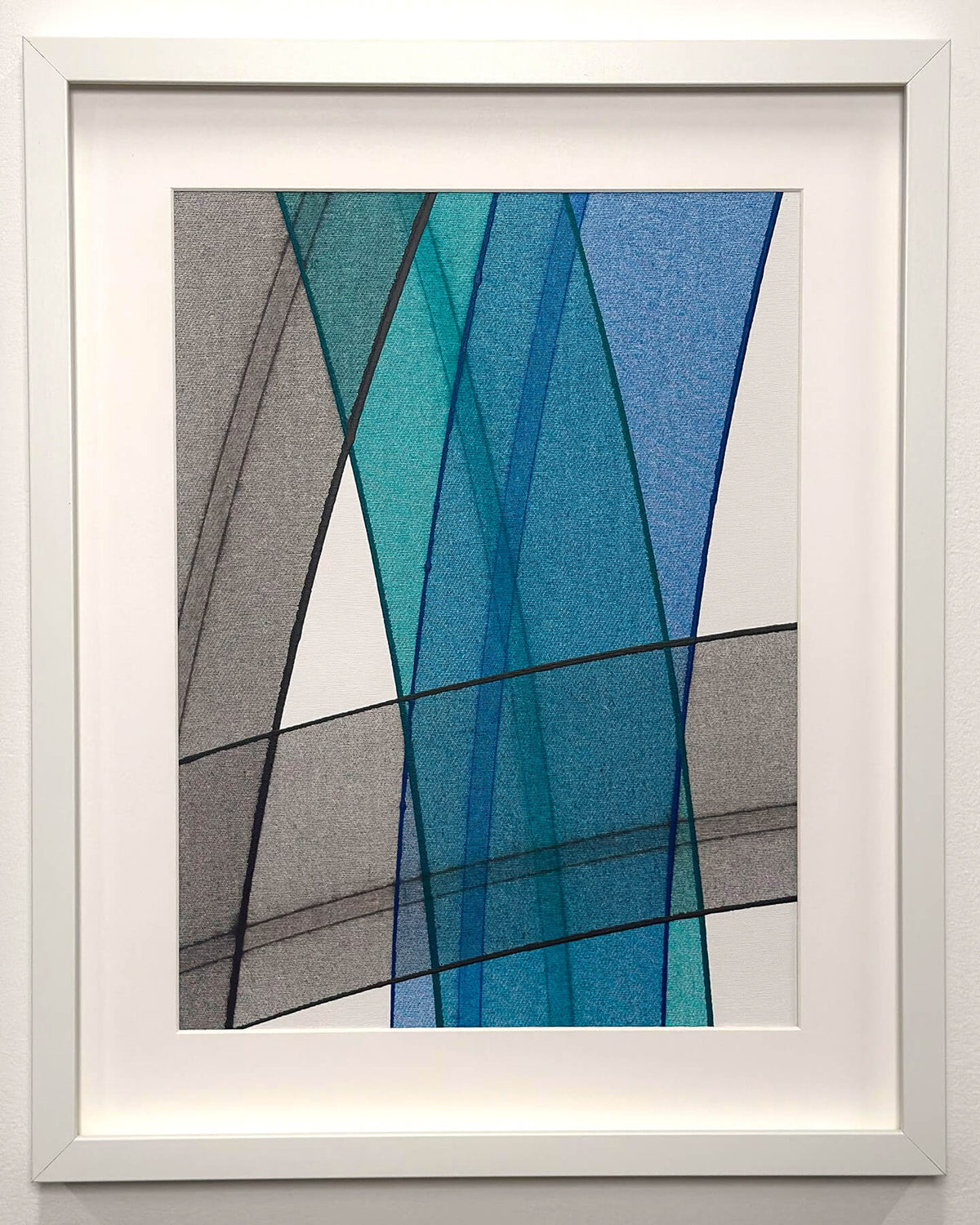 Connected Study 19 by Tavar Zawacki, original acrylic painting on canvas from the Connected series