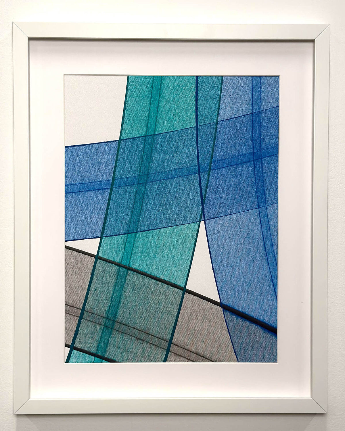 Connected Study 21 by Tavar Zawacki, original acrylic painting on canvas from the Connected series