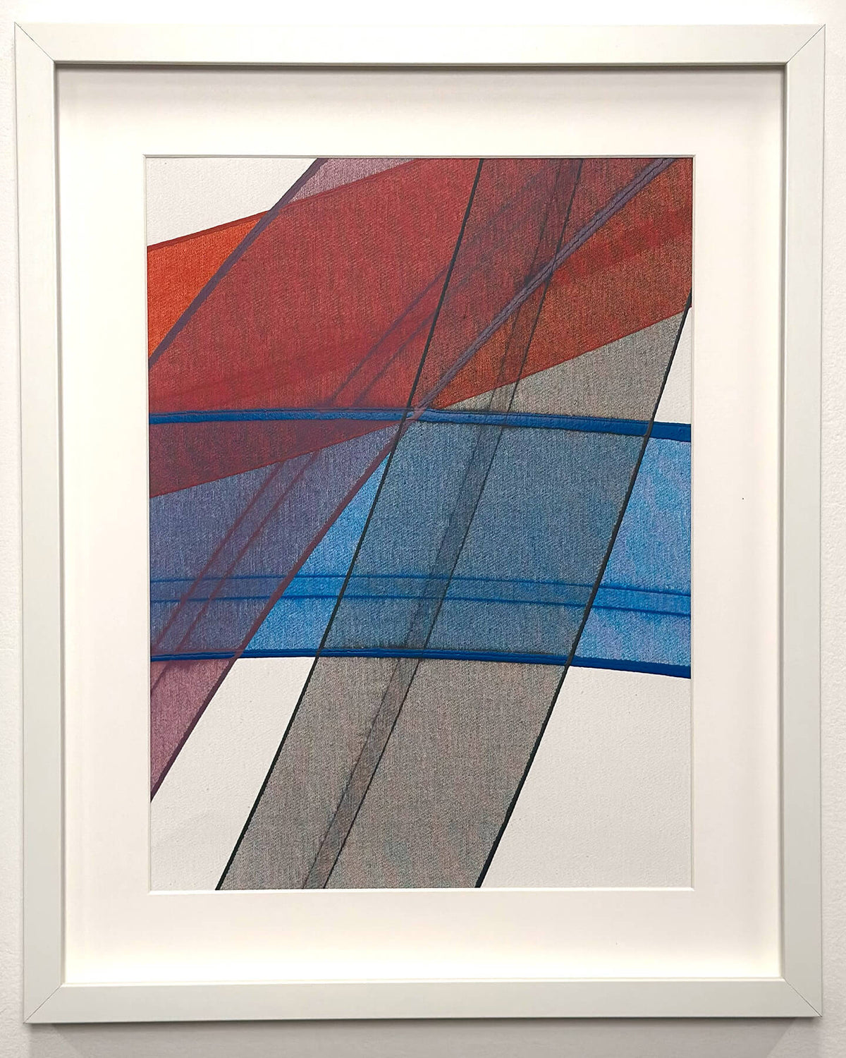 Connected Study 23 by Tavar Zawacki, original acrylic painting on canvas from the Connected series