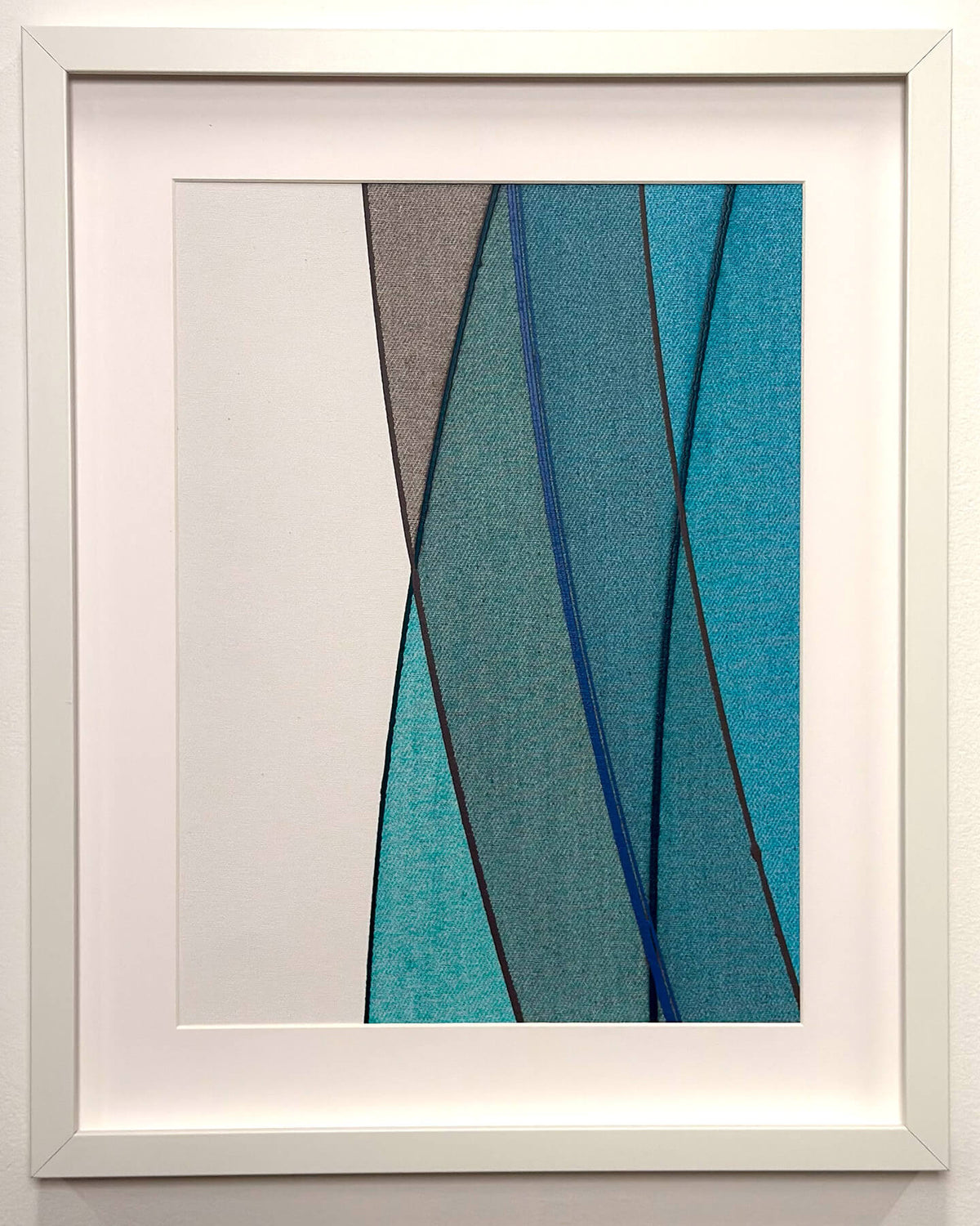 Connected Study 25 by Tavar Zawacki, original acrylic painting on canvas from the Connected series