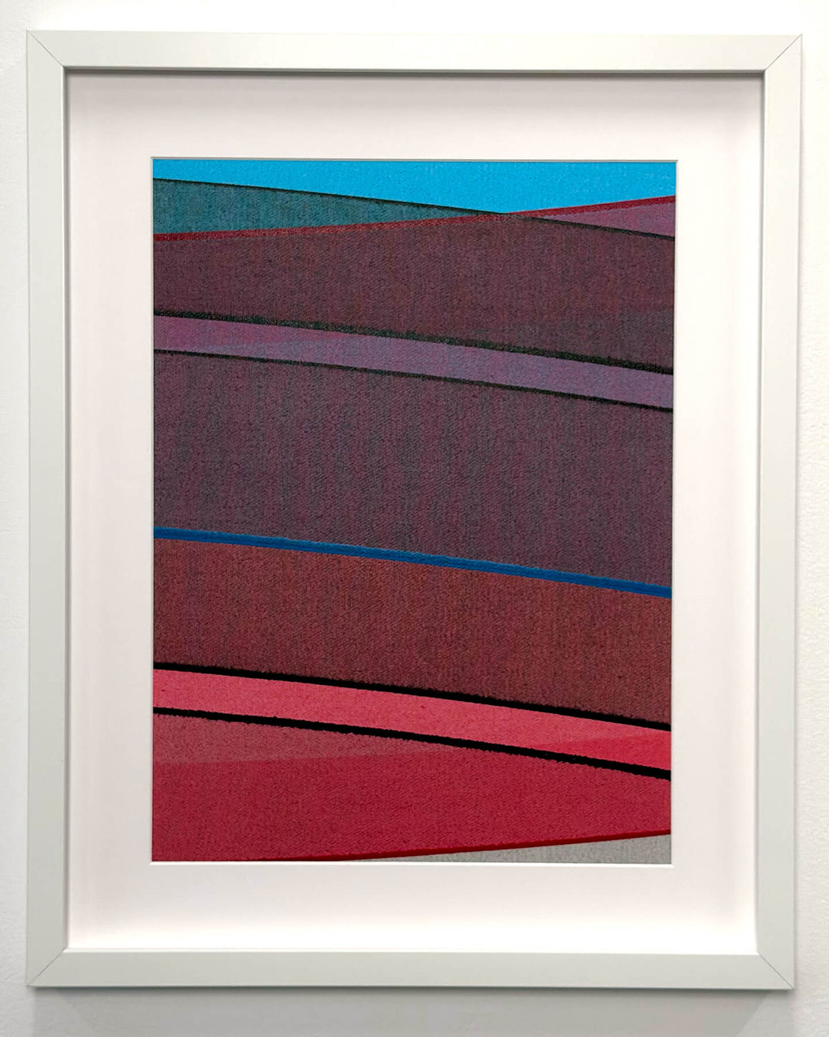 Connected Study 28 by Tavar Zawacki, original acrylic painting on canvas from the Connected series