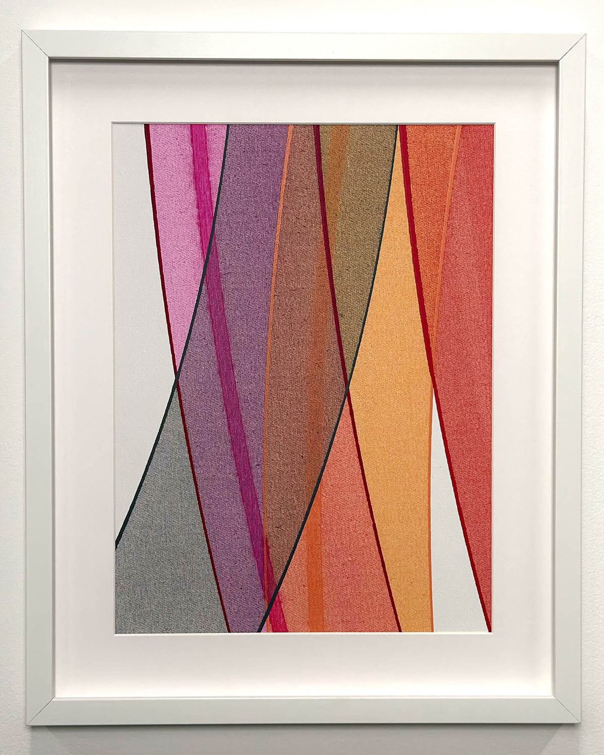 Connected Study 10 by Tavar Zawacki, original acrylic painting on canvas from the Connected series