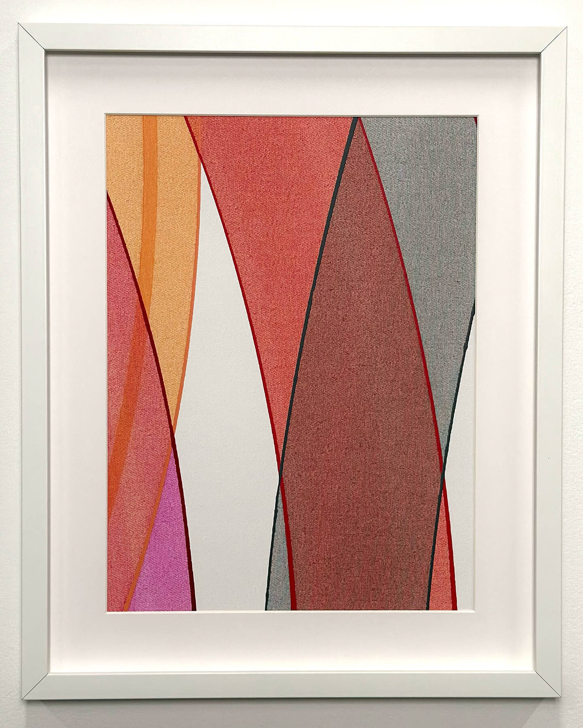 Connected Study 11 by Tavar Zawacki, original acrylic painting on canvas from the Connected series