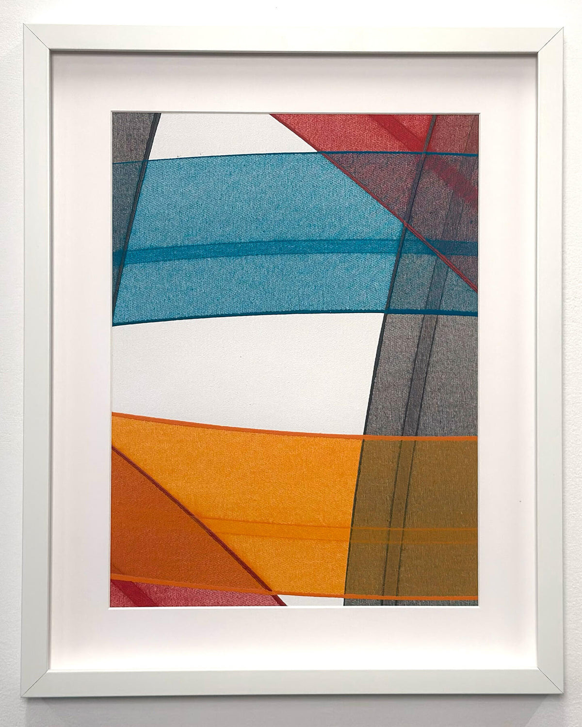 Connected Study 14 by Tavar Zawacki, original acrylic painting on canvas from the Connected series