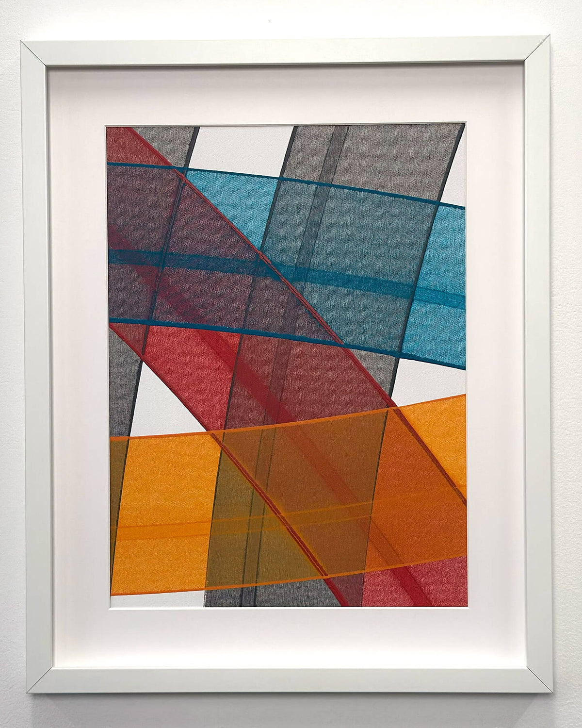Connected Study 15 by Tavar Zawacki, original acrylic painting on canvas from the Connected series