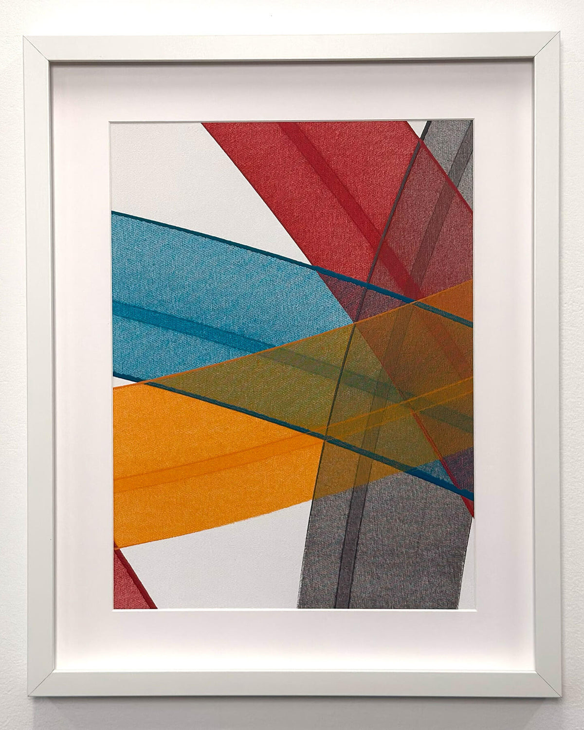 Connected Study 16 by Tavar Zawacki, original acrylic painting on canvas from the Connected series