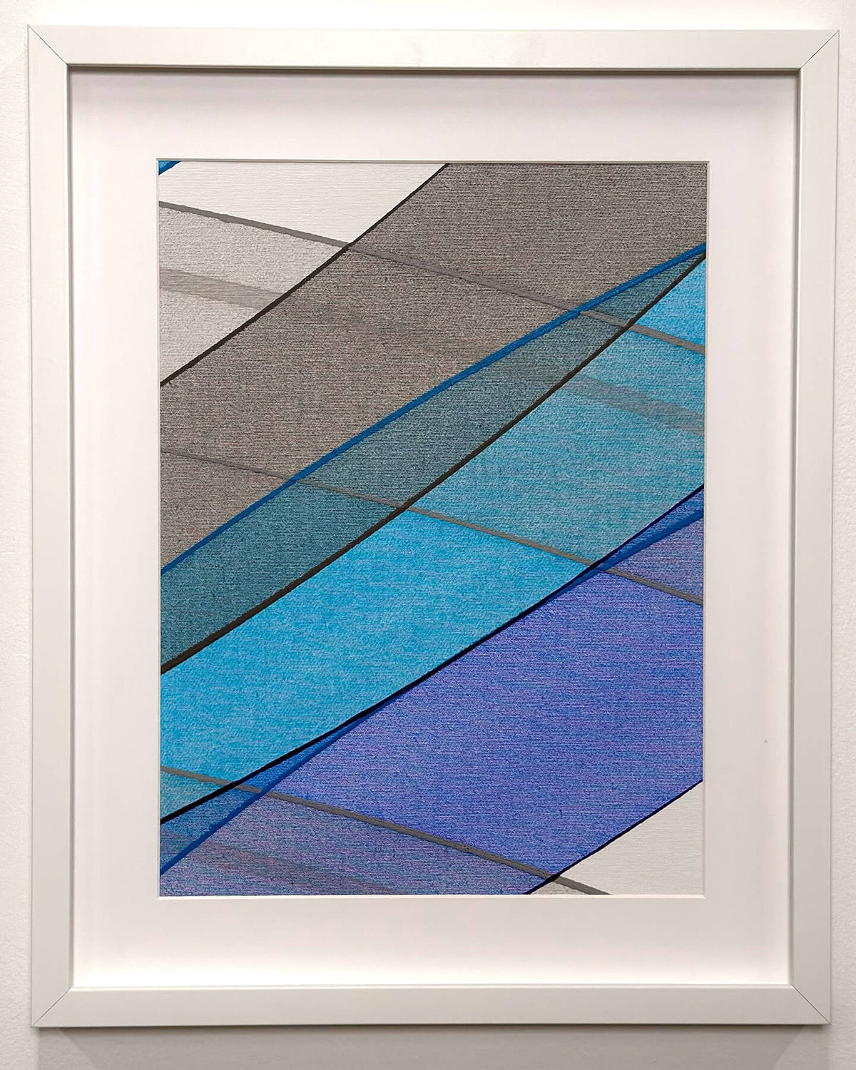 Connected Study 05 by Tavar Zawacki, original acrylic painting on canvas from the Connected series