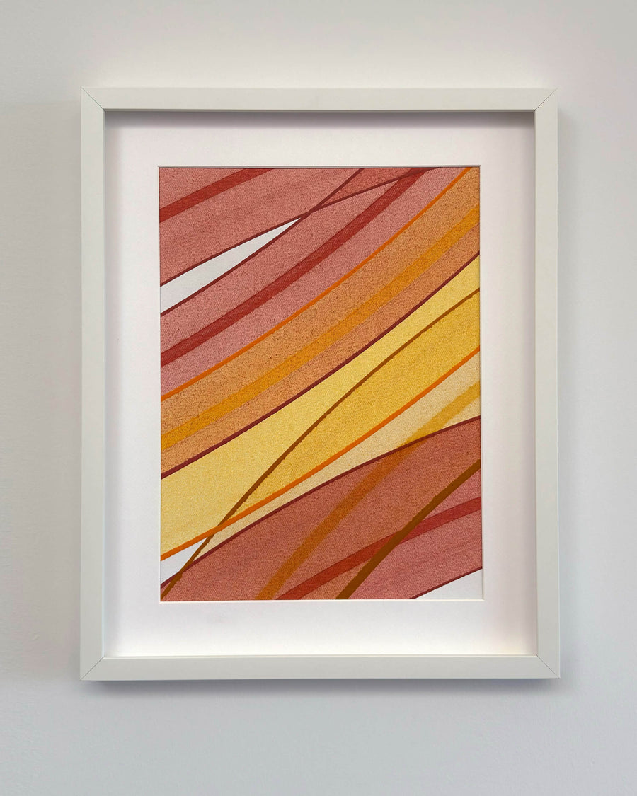 Connected Study 38 by Tavar Zawacki, 2026 original acrylic painting on canvas from the Connected series