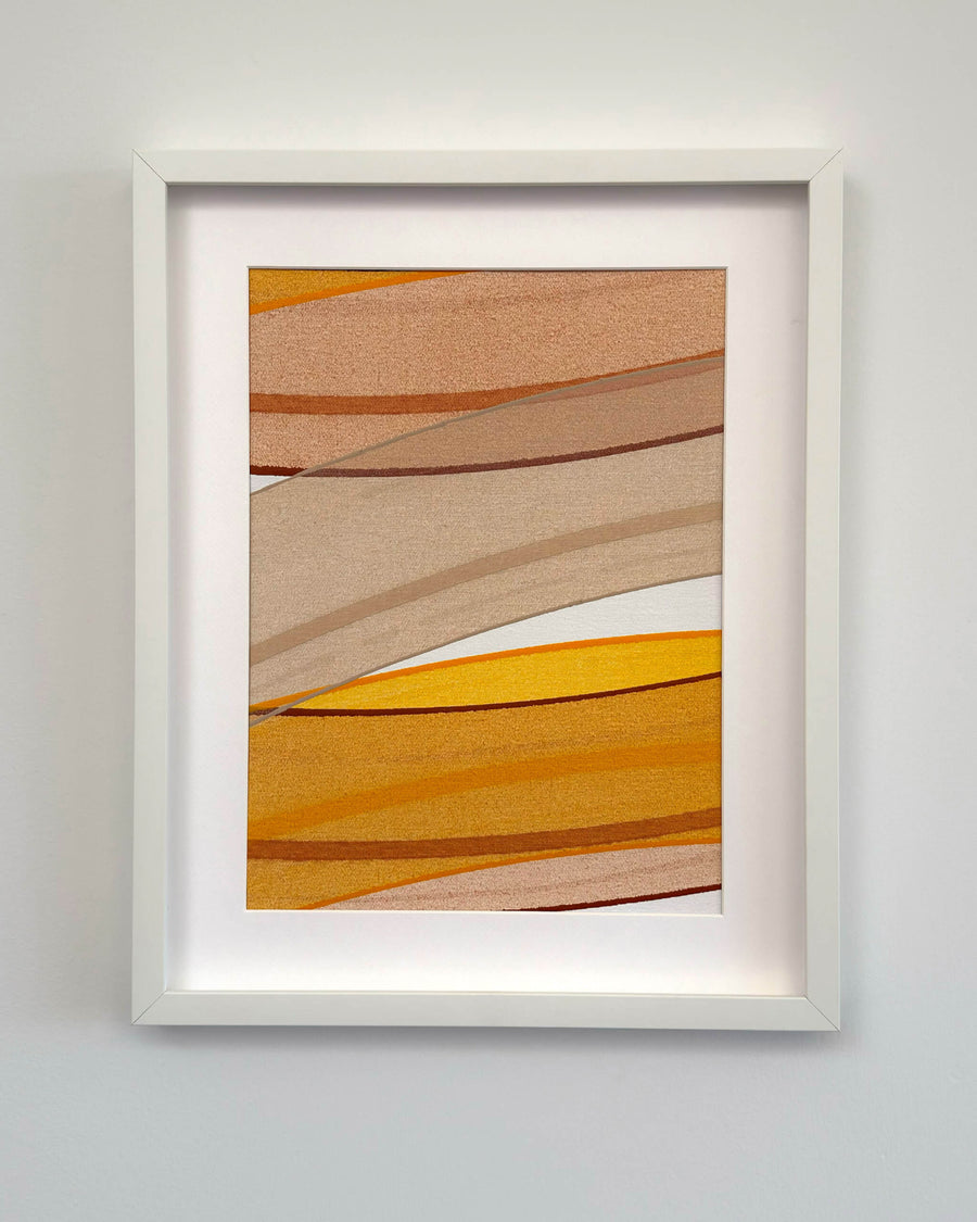 Connected Study 46 by Tavar Zawacki, 2026 original acrylic painting on canvas from the Connected series