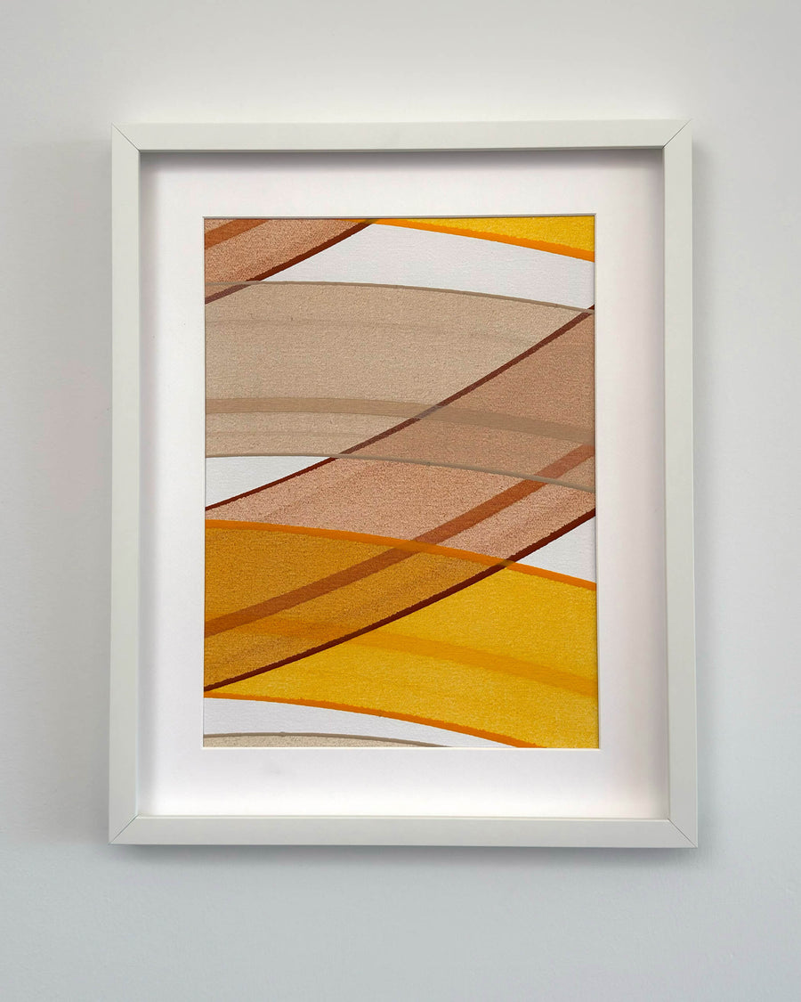 Connected Study 47 by Tavar Zawacki, 2026 original acrylic painting on canvas from the Connected series