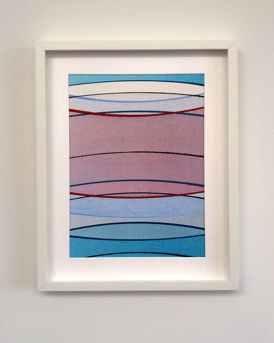 Connected Study 48 by Tavar Zawacki, 2026 original acrylic painting on canvas from the Connected series