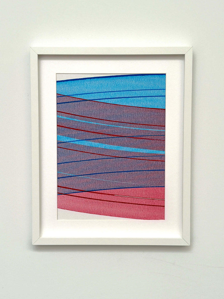 Connected Study 53 — Tavar Zawacki by Tavar Zawacki, 2026 original acrylic painting on canvas from the Connected series