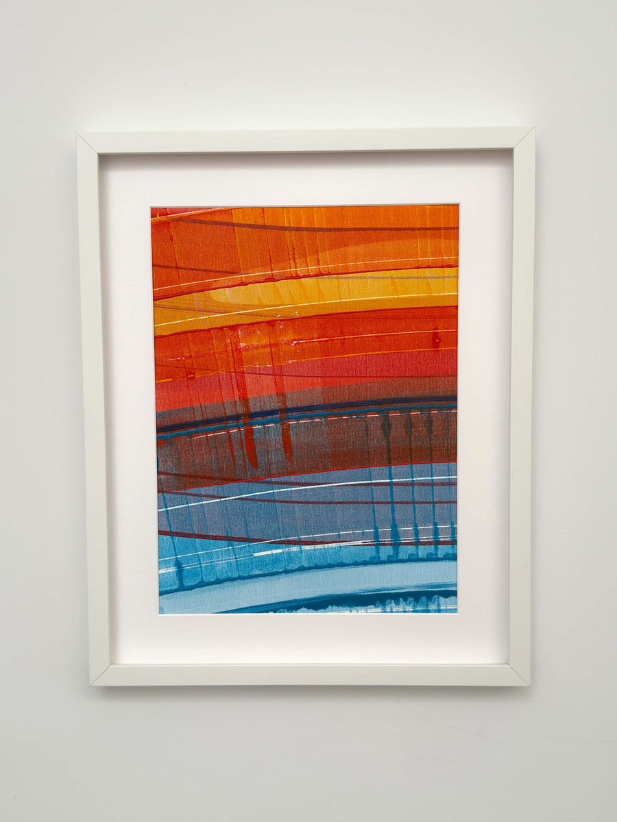 Connected Study 57 — Tavar Zawacki by Tavar Zawacki, 2026 original acrylic painting on canvas from the Connected series