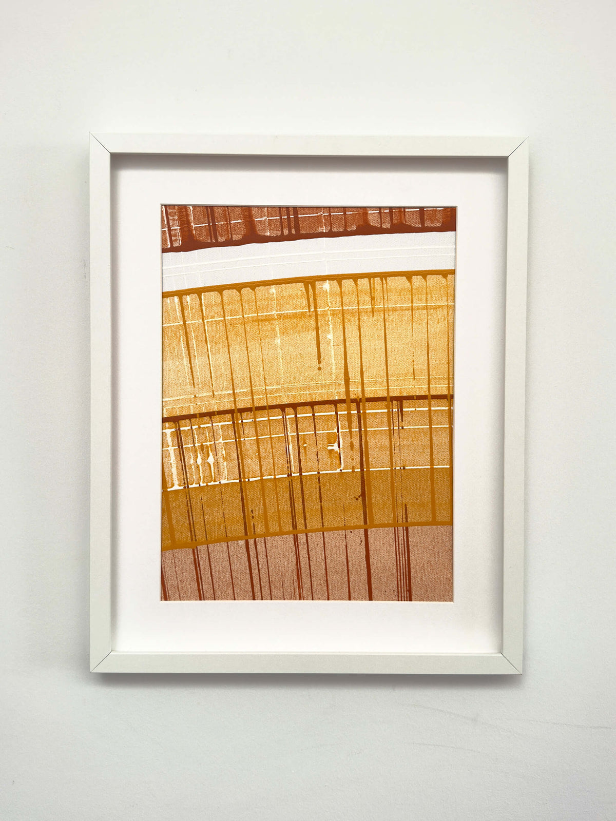 Connected Study 61 by Tavar Zawacki, original acrylic painting on canvas from the Connected series