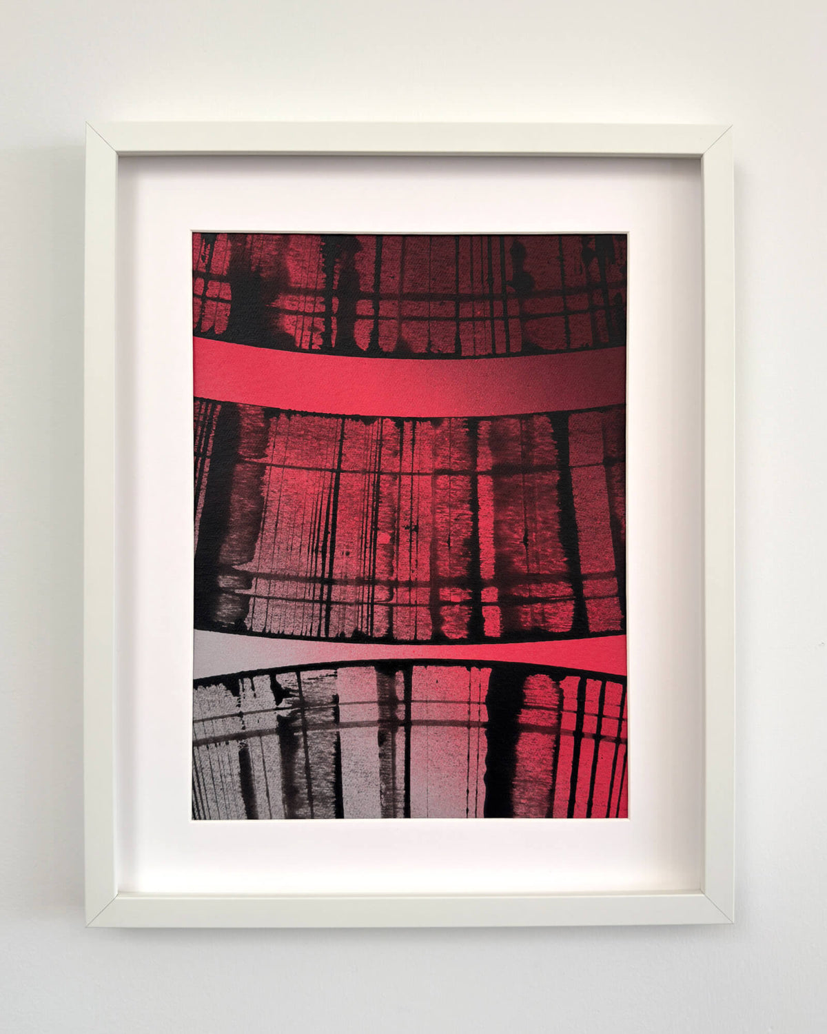 Interplay Study 02 by Tavar Zawacki, 2026 original acrylic painting on canvas from the Interplay series