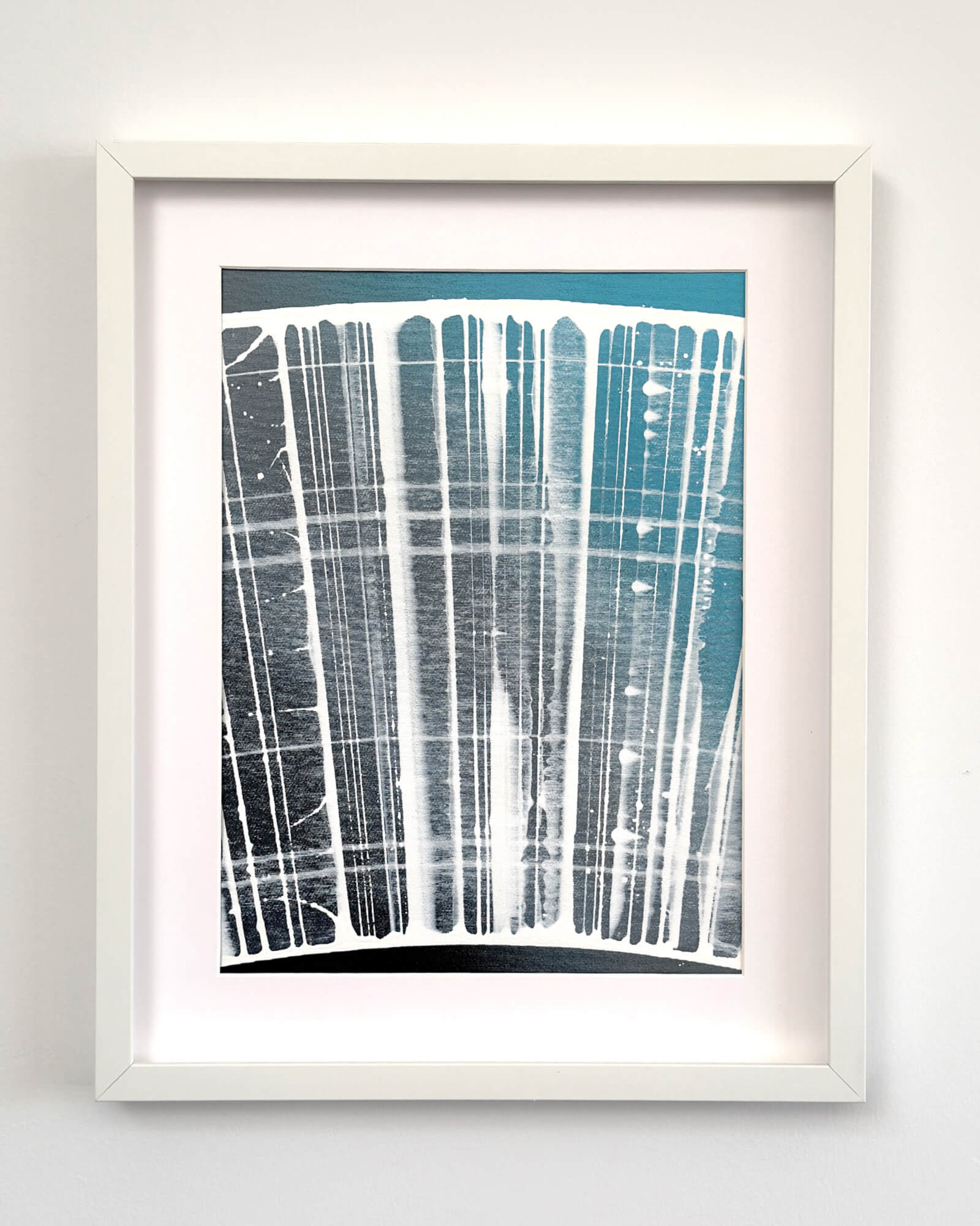 Interplay Study 03 by Tavar Zawacki, 2026 original acrylic painting on canvas from the Interplay series