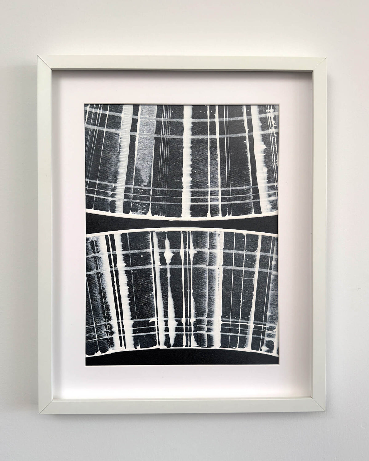 Interplay Study 07 by Tavar Zawacki, 2026 original acrylic painting on canvas from the Interplay series